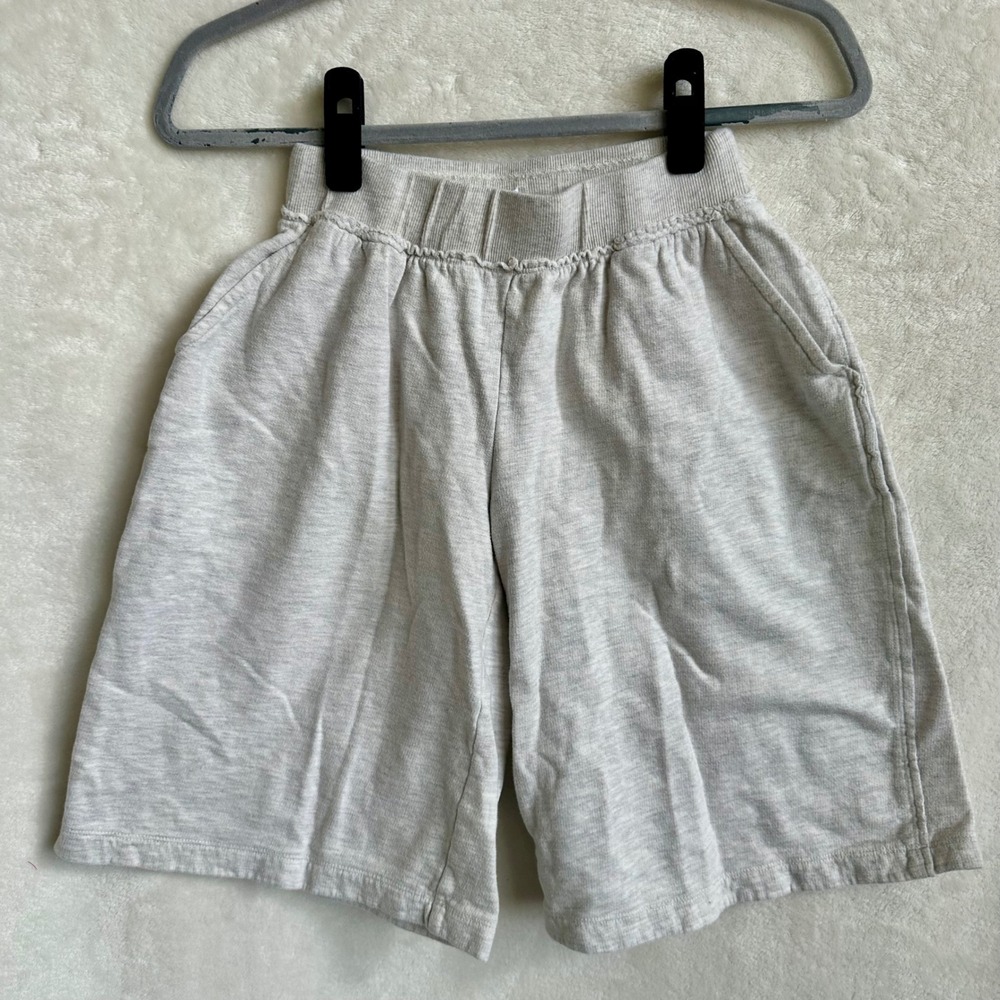 Out From Under Urban Outfitters Fleece Shorts Oatmeal Pull On High Rise XS